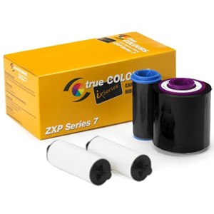 Fargebånd for ZXP Series 7 - Sort ISEGA 2500 trykk